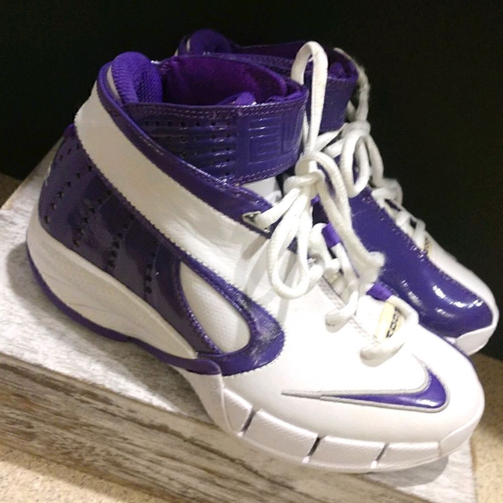 👍 Nike Zoom Air Sz 5 / 35.5 Basketball Leather. S1